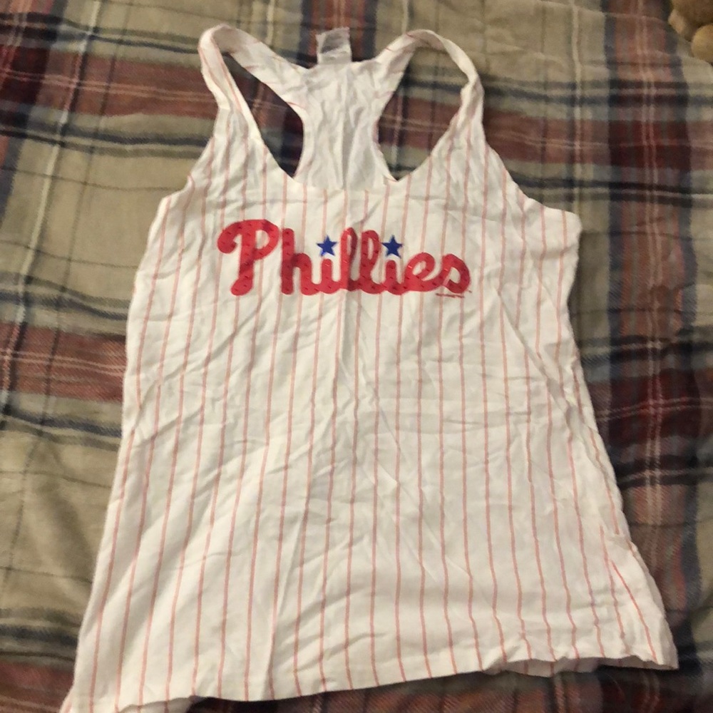 Phillies racer back tank top